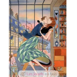 Le baiser de Bruchon - Puzzle Michèle Wilson