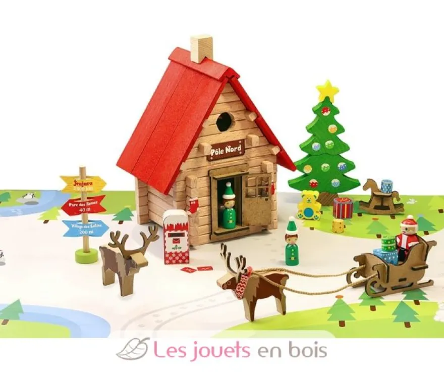 Le Chalet de Noël 90 pièces - Jeujura