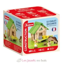 Le chalet du Comté 60 pièces - Jeu de construction - Fabriqué en France - Jeujura