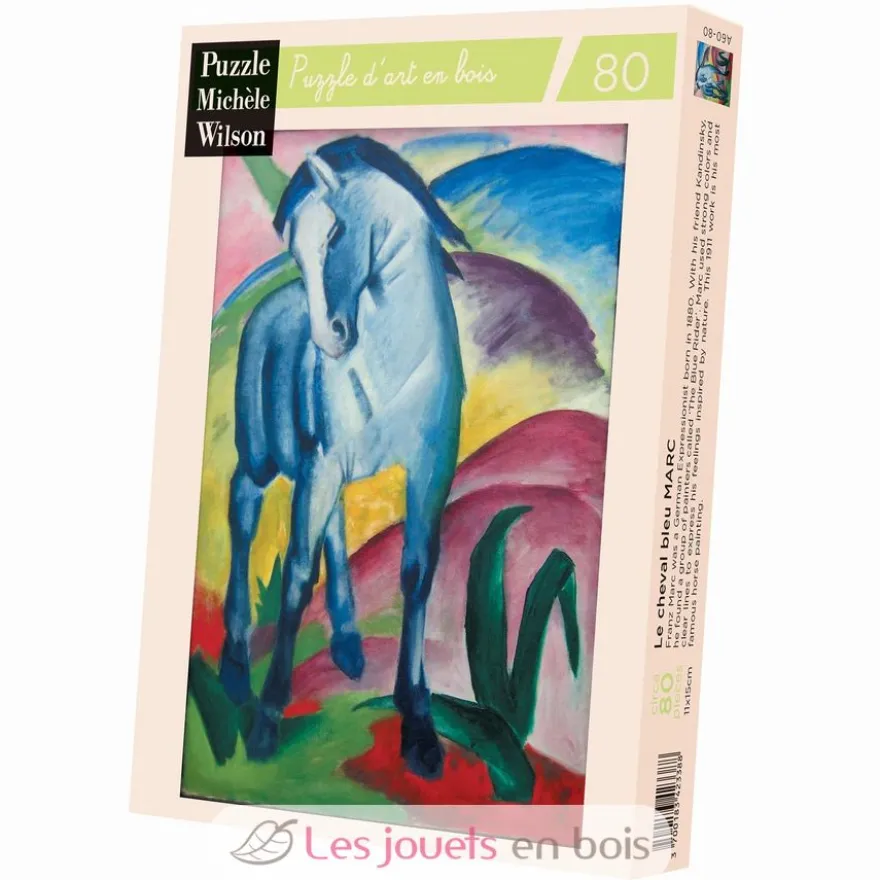Le Cheval Bleu de Franz Marc - Puzzle Michèle Wilson