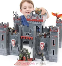 Le château fantastique rouge et gris - Papo