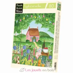 Le cottage bouton de rose Les Infusettes - Puzzle Michèle Wilson