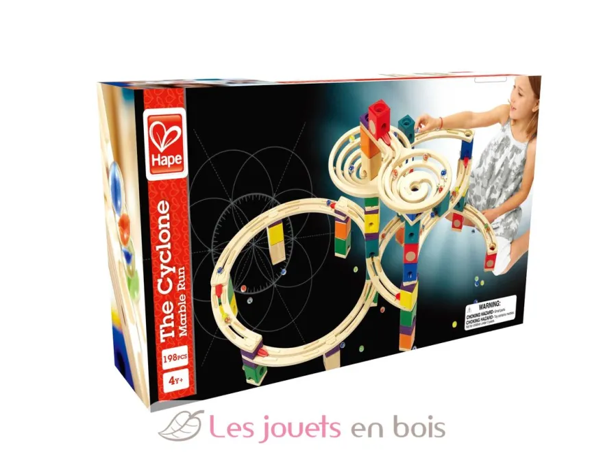 Le Cyclone circuit de billes - Quadrilla