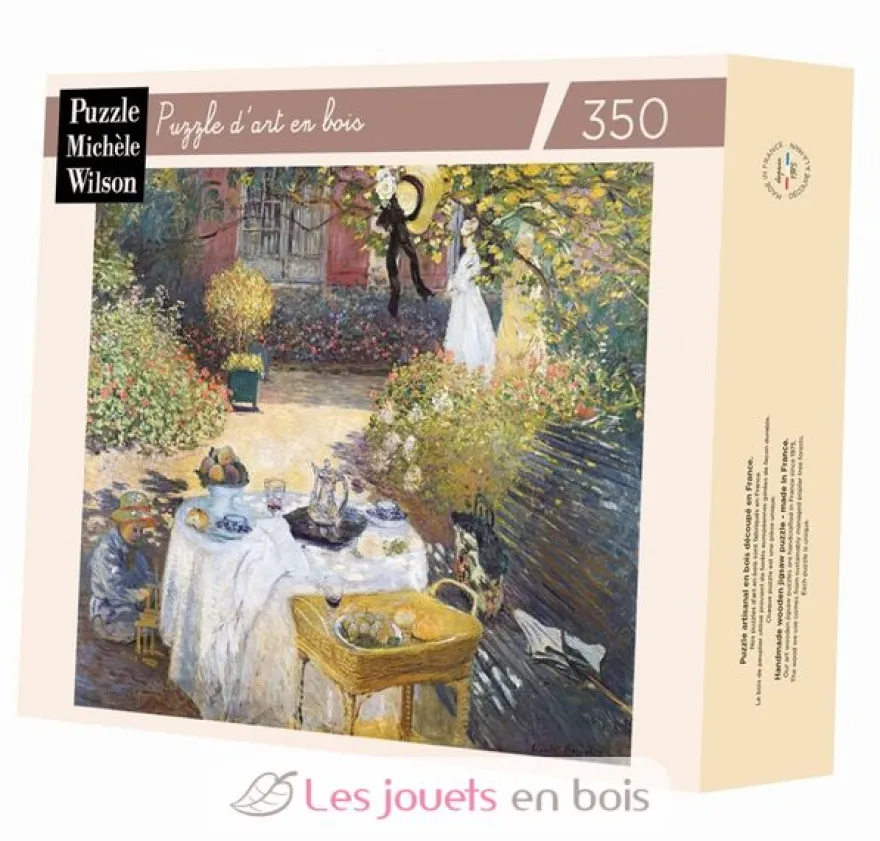 Le déjeuner de Monet - Puzzle Michèle Wilson