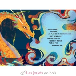 Le Dragon - Livre et puzzle 100 pcs - Sassi Junior
