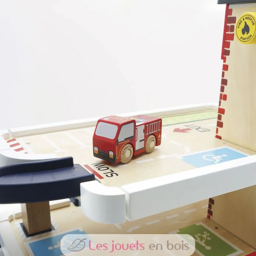 Le garage des pompiers - Le Toy Van