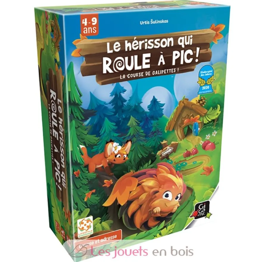 Le hérisson qui roule à pic - Gigamic