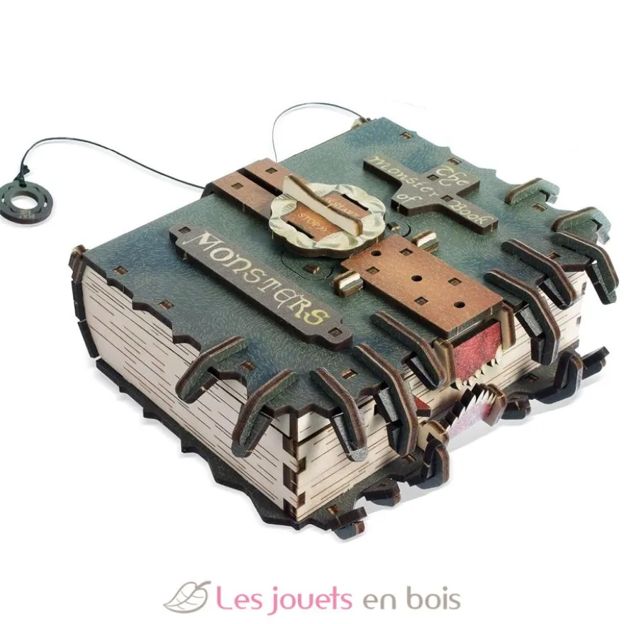 Le Livre des Monstres Harry Potter - Puzzle 3D mécanique en bois - Ugears