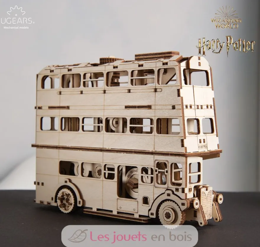 Le Magicobus Harry Potter - Puzzle 3D mécanique en bois - Ugears