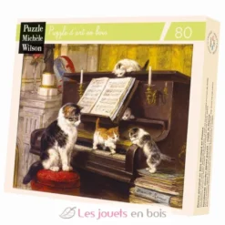 Leçon de piano de Ronner-Knip - Puzzle Michèle Wilson