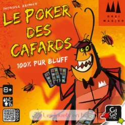 Le poker des cafards Jeux d'ambiance - Gigamic