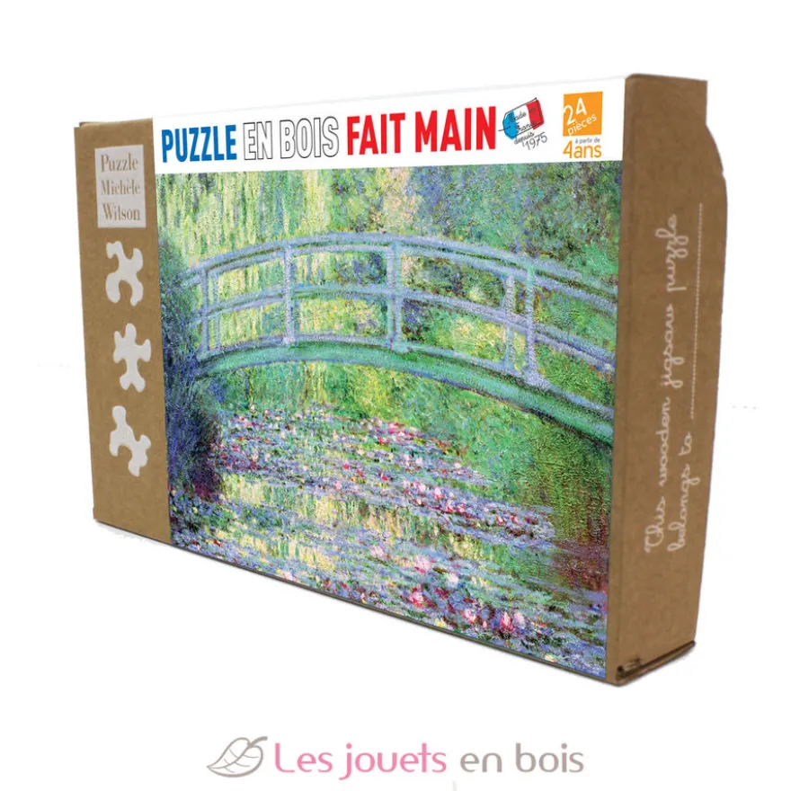 Le pont japonais de Monet - Puzzle Michèle Wilson