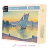 Le port au soleil couchant de Signac - Puzzle Michèle Wilson