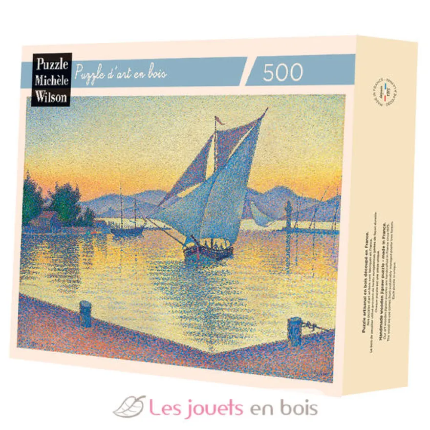 Le port au soleil couchant de Signac - Puzzle Michèle Wilson