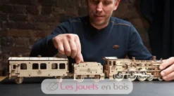 Le Poudlard Express Harry Potter - Puzzle 3D mécanique en bois - Ugears