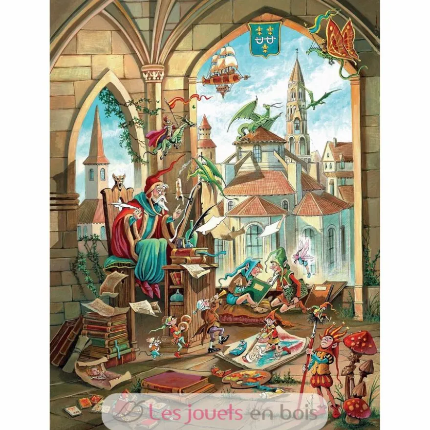 Les apprentis sorciers de Magnin - Puzzle Michèle Wilson