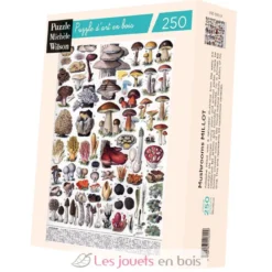 Les champignons de Millot - Puzzle Michèle Wilson