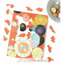 Les dix plus grands d'Af Klint - Puzzle Michèle Wilson