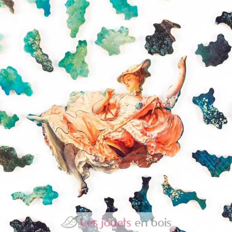 Les hasards heureux de Fragonard - Puzzle Michèle Wilson