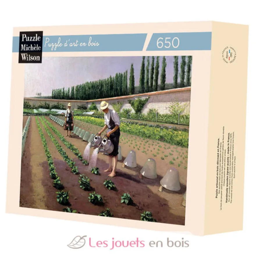 Les jardiniers de Caillebotte - Puzzle Michèle Wilson