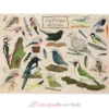 Les oiseaux du jardin de Fauvine - Puzzle Michèle Wilson