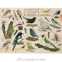 Les oiseaux du jardin de Fauvine - Puzzle Michèle Wilson