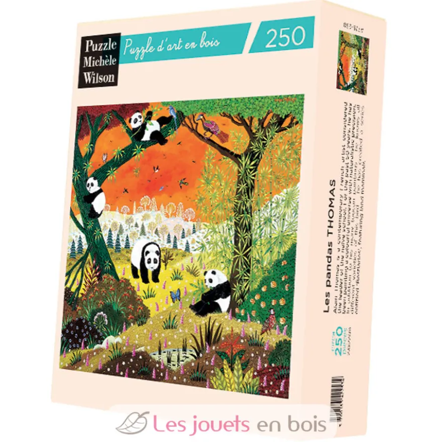 Les pandas d'Alain Thomas - Puzzle Michèle Wilson