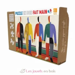 Les sportifs de Malevitch - Puzzle Michèle Wilson