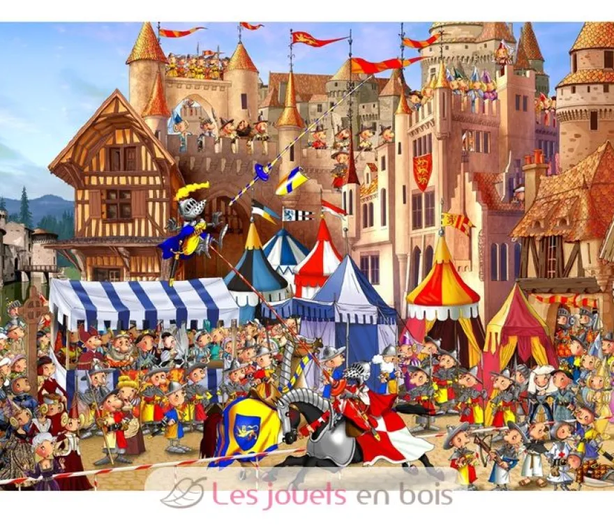 Le Tournoi de Ruyer - Puzzle Michèle Wilson