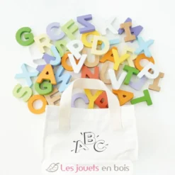 Lettres de l'alphabet en bois multicolore - Le Toy Van