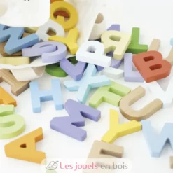 Lettres de l'alphabet en bois multicolore - Le Toy Van