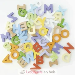Lettres de l'alphabet en bois multicolore - Le Toy Van