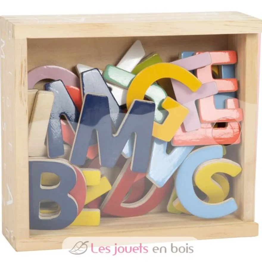 Lettres magnétiques colorées multicolores Small Foot Compagny