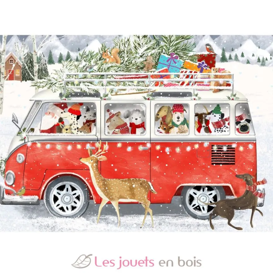 Le Van de Noël de Kim Hinds - Puzzle Michèle Wilson