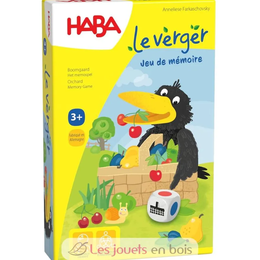 Le verger - jeu de mémoire - Haba