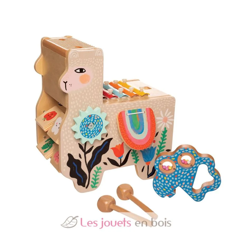 Lili Lama musical en bois - Manhattan Toy