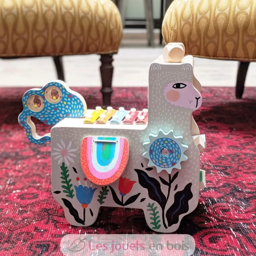 Lili Lama musical en bois - Manhattan Toy