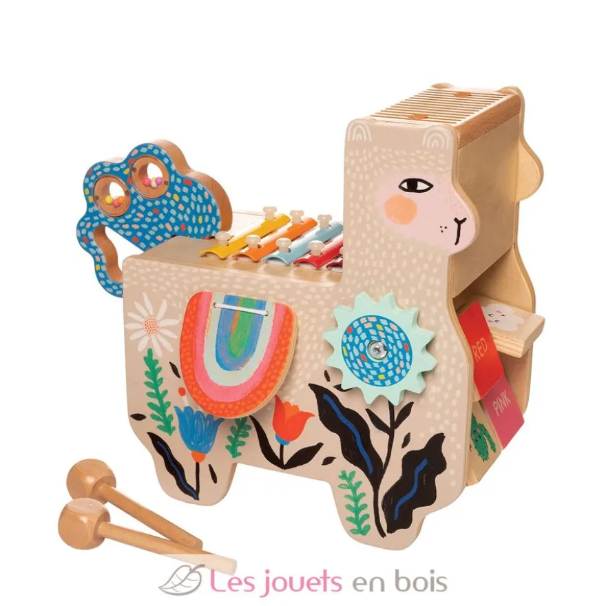 Lili Lama musical en bois - Manhattan Toy