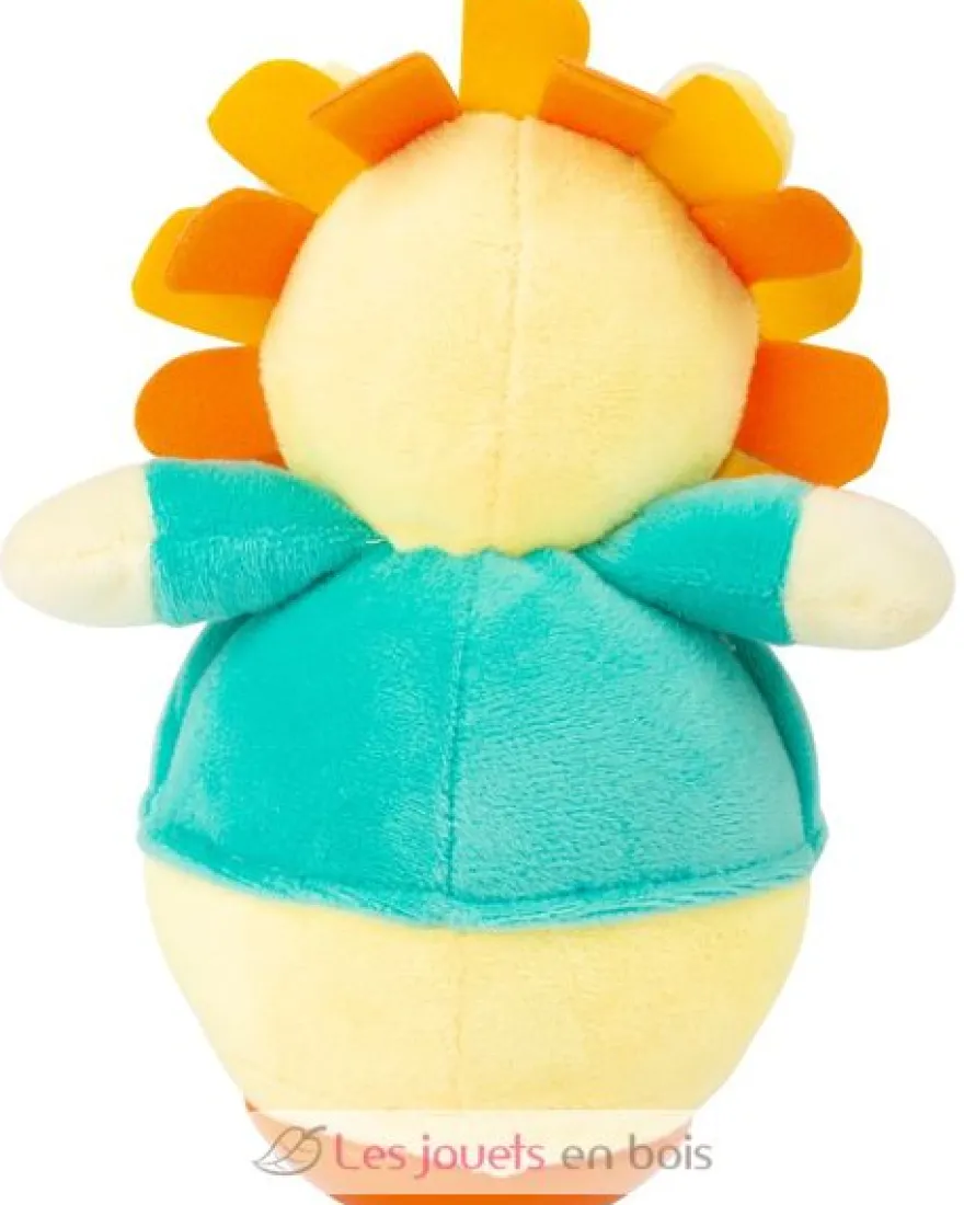 Lion Culbuto orange Small Foot Compagny