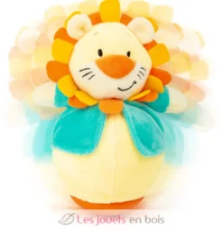 Lion Culbuto orange Small Foot Compagny