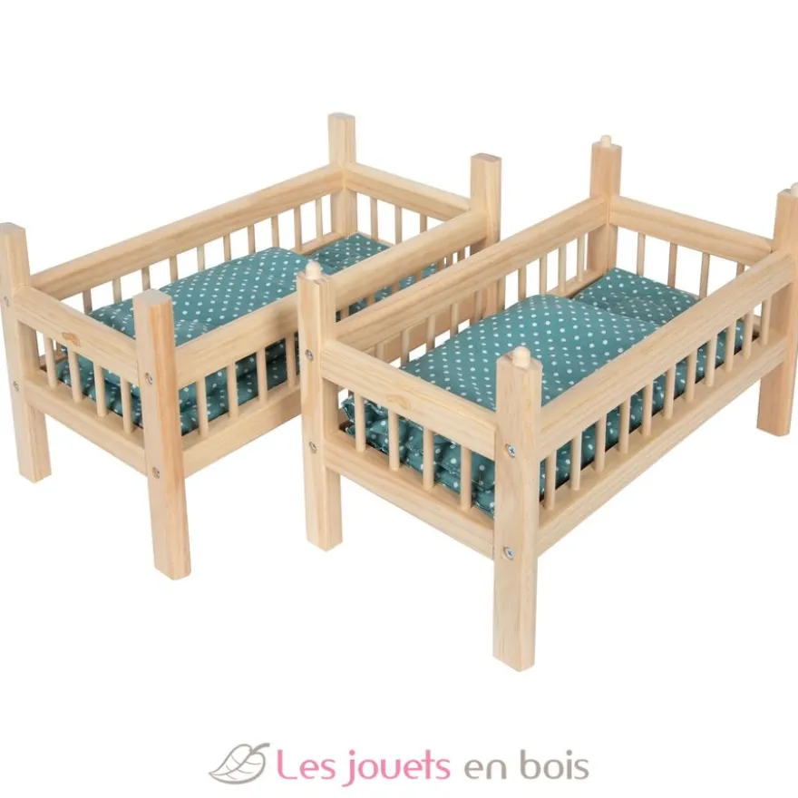 Lit superposé de poupée nature - Small Foot company