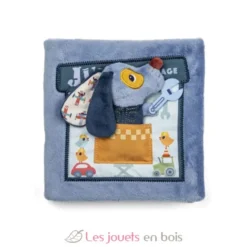 Livre d'activités en tissu Le garage de Jules - Lilliputiens