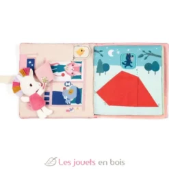 Livre d'activités en tissu Lena chasse les cauchemars - Lilliputiens