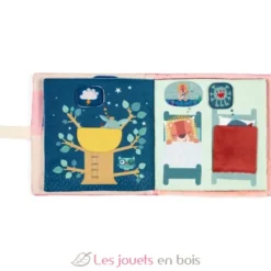 Livre d'activités en tissu Lena chasse les cauchemars - Lilliputiens