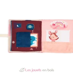Livre d'activités en tissu Lena chasse les cauchemars - Lilliputiens