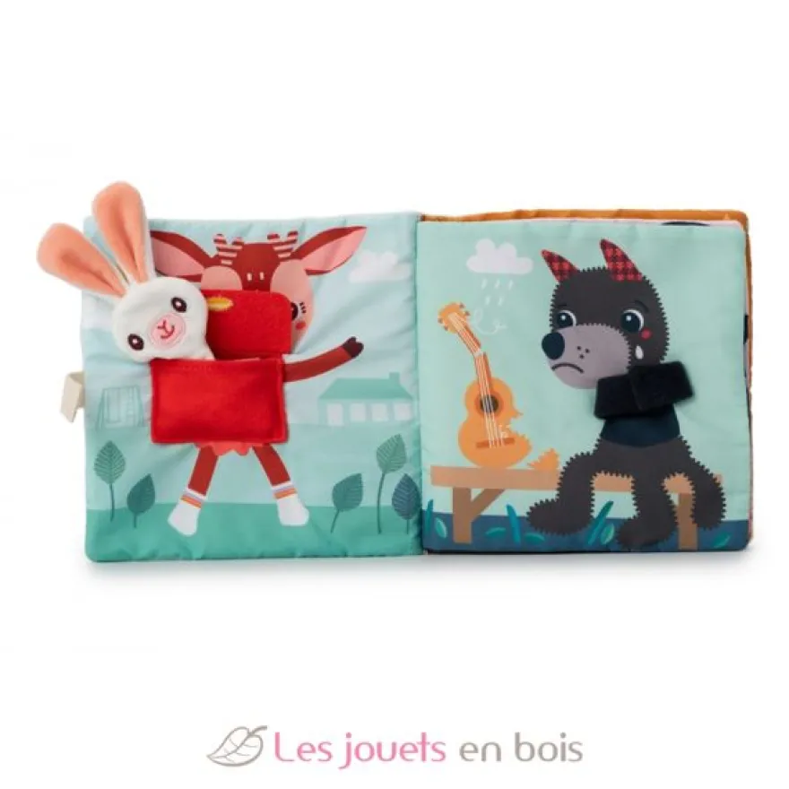 Livre d'activités Joe et son doudou - Lilliputiens
