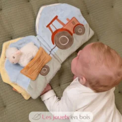 Livre d'activités tissu Little Farm - Little Dutch