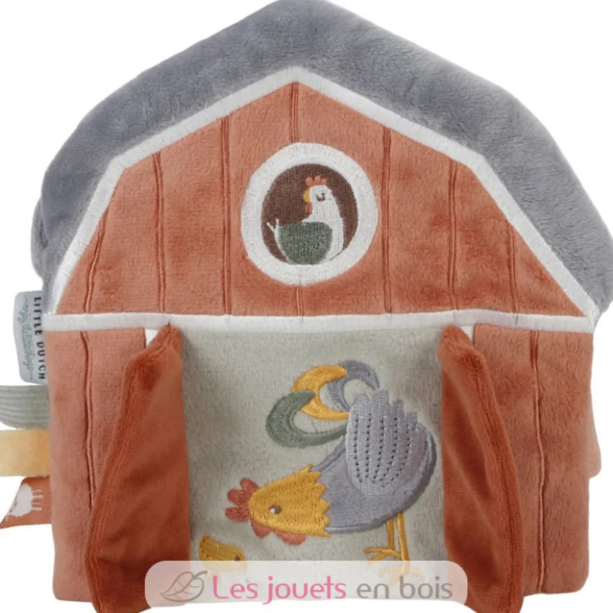 Livre d'activités tissu Little Farm - Little Dutch