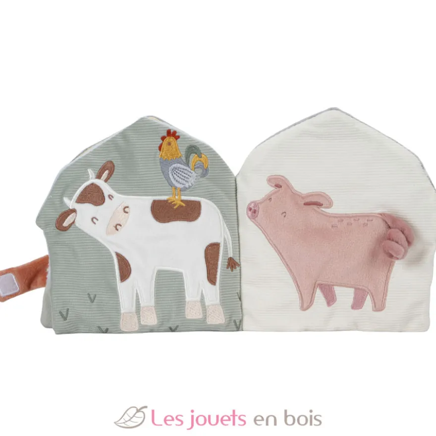 Livre d'activités tissu Little Farm - Little Dutch