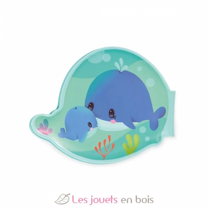 Livre de bain Baleine - Janod